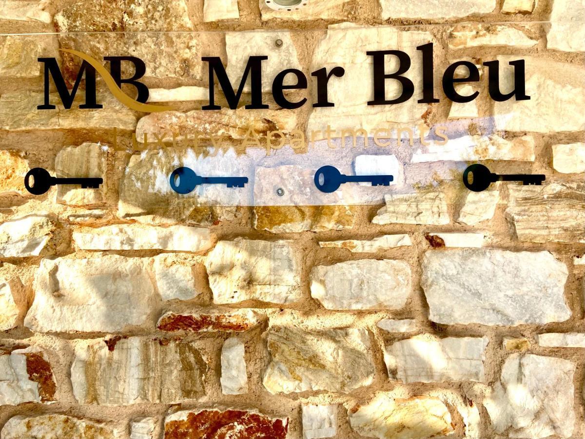 Mer Bleu Apartments Ambelas Exteriör bild